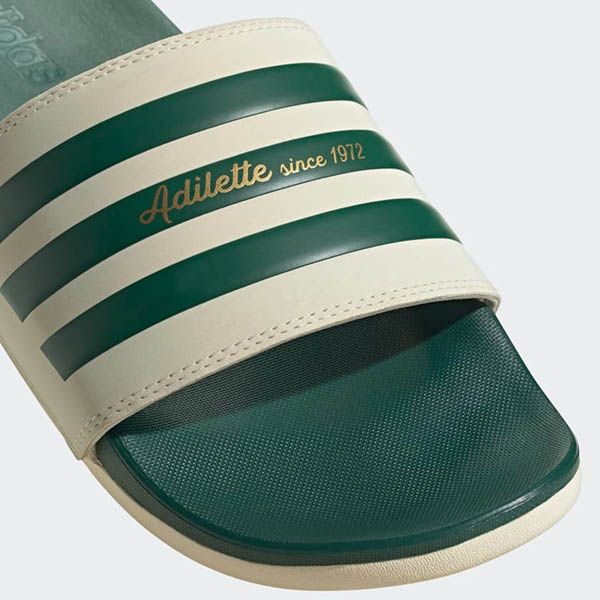 Dép Adidas Adilette Comfort Collegiate Green GW8754 Màu Xanh Trắng Size 40.5 - 5