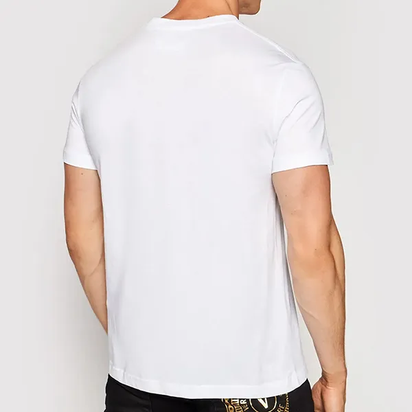 Áo Phông Versace Jeans Couture 71GAHT27 CJ00T G03 Màu Trắng