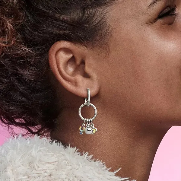 Hạt Vòng Charm Pandora Me Happy Mini Dangle 799678C01 Màu Bạc - Trang sức - Vua Hàng Hiệu