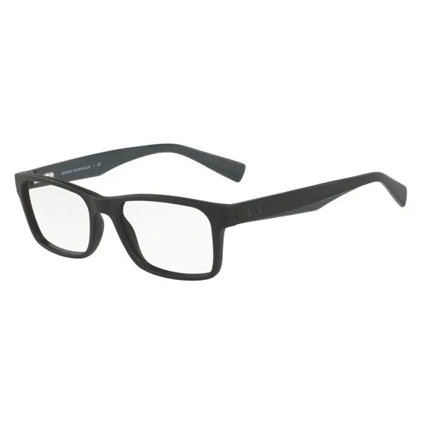 Kính Mặt Cận Armani Exchange Demo Lens Rectangular Men's Eyeglasses 0AX3038F_819956.C-0821 Màu Đen
