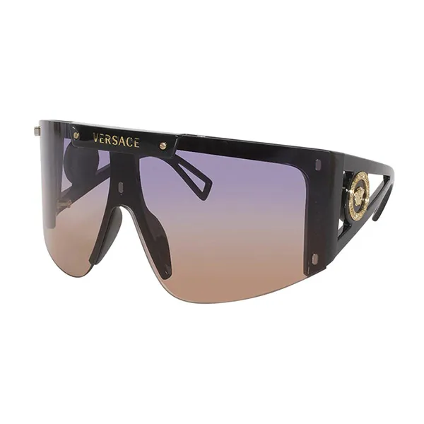 Kính Mát Versace Sunglasses VE4393 GB11W 46mm Black/ Multi Lens Màu Đen - Kính mắt - Vua Hàng Hiệu