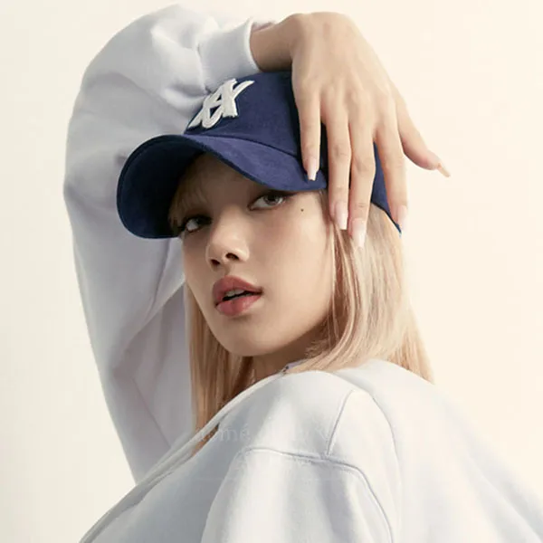 Mũ Acmé De La Vie ADLV A Logo Emblem Chain Embossing Patch Ball Cap Màu Xanh Navy - Mũ nón - Vua Hàng Hiệu