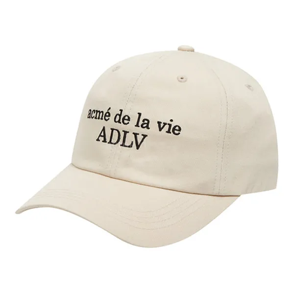 Mũ Acmé De La Vie ADLV Basic Ball Cap Màu Be - Mũ nón - Vua Hàng Hiệu