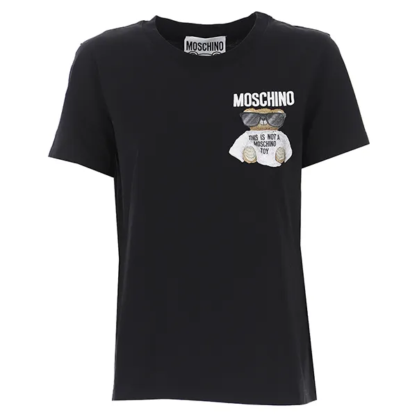 Áo Phông Moschino 202E T0715 5540 1555 Màu Đen