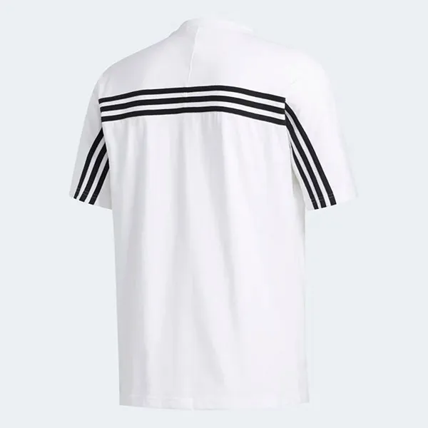 Áo Thun Adidas 3-Stripes Tee FM1529 Tshirt Màu Trắng Size S - 4