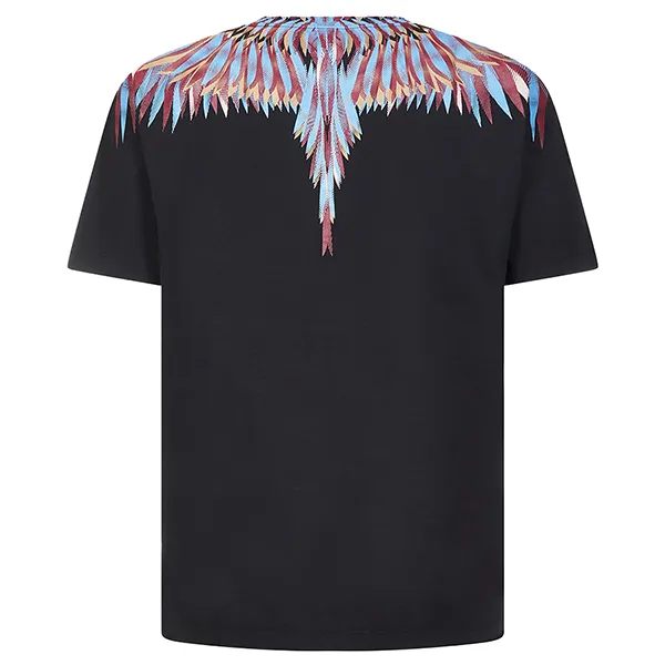 Áo Phông Marcelo Burlon Lines Wings T-Shirt CMAA018F22JER0031040 Màu Đen - Thời trang - Vua Hàng Hiệu
