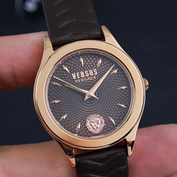 Đồng Hồ Nữ Versus Versace Mount Pleasant Women's Watch VSP560418 Nâu Vàng - Đồng hồ - Vua Hàng Hiệu