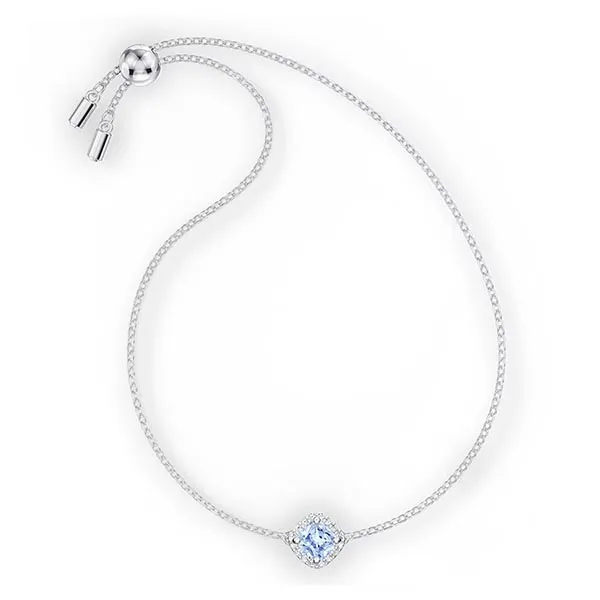 Vòng Đeo Tay Swarovski Angelic Bracelet Blue 5567933 Màu Bạc Xanh