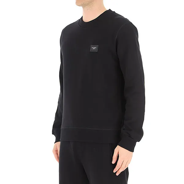 Áo Nỉ Nam Dolce & Gabbana D&G Men Clothing Sweater Màu Đen Size XS - Thời trang - Vua Hàng Hiệu