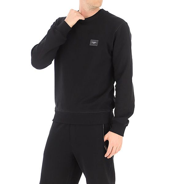 Áo Nỉ Nam Dolce & Gabbana D&G Men Clothing Sweater Màu Đen Size XS - 4