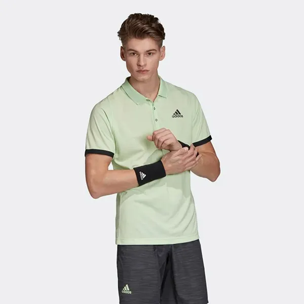 Áo Polo Adidas New York Polo Shirt EI8969 Màu Xanh Nõn Chuối Size XS
