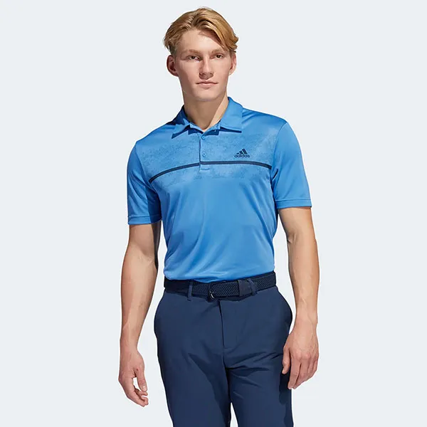 Áo Polo Adidas Họa Tiết Primegreen H36253 Màu Xanh Blue - Thời trang - Vua Hàng Hiệu
