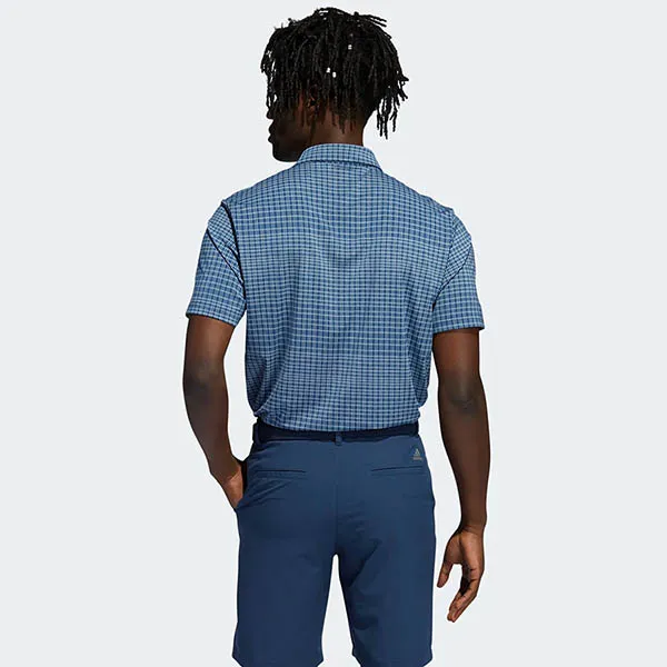 Áo Polo Adidas Golf Primegreen Ultimate 365 GU2660 Màu Xanh Kẻ