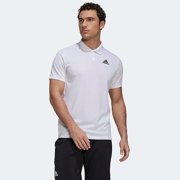 Áo Polo Adidas Piqué Tennis Club HB8036 Màu Trắng - Thời trang - Vua Hàng Hiệu