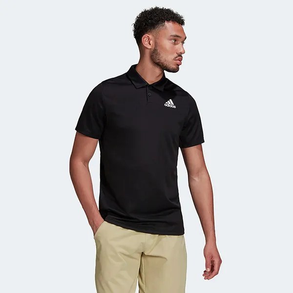 Áo Polo Adidas Tennis Heat.Rdy HC2716 Màu Đen - Thời trang - Vua Hàng Hiệu