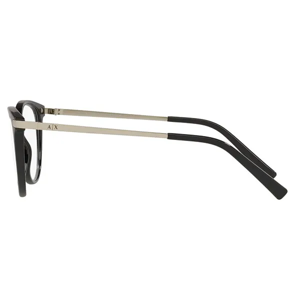 Kính Mắt Cận Armani Exchange 0AX3078F_815853.C Eyeglasses Women's Shiny Black Full Rim Màu Đen Vàng
