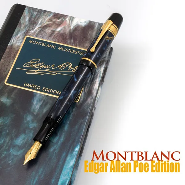 Bút Máy Montblanc Edgar Allan Poe Limited Edition 28650 Màu Xanh Đen