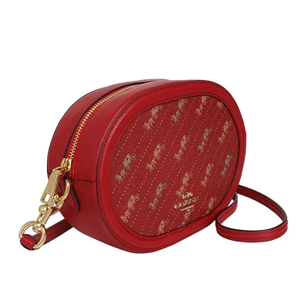 Túi Đeo Chéo Coach Camera Bag With Horse And Carriage C4057 Màu Đỏ
