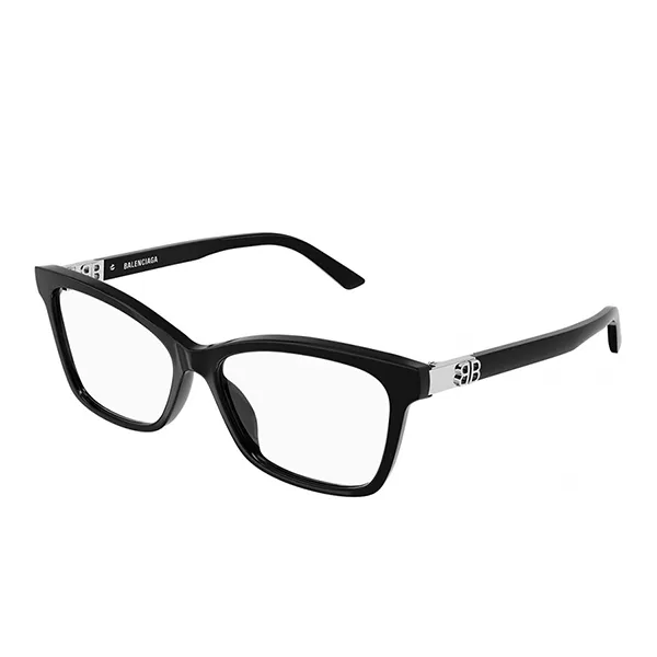Kính Mắt Cận Balenciaga BB0186O 001 Màu Đen - Kính mắt - Vua Hàng Hiệu