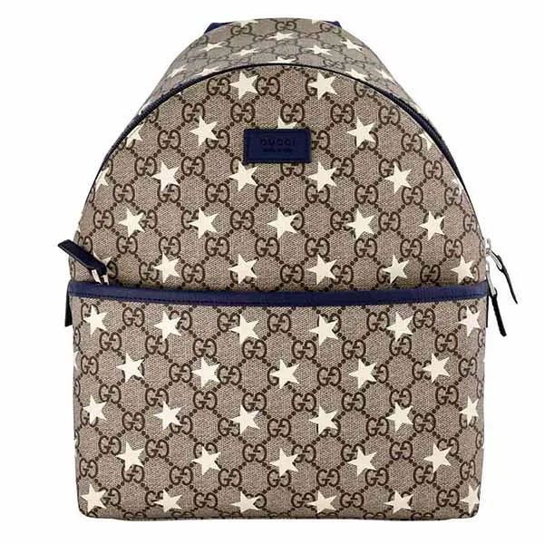 Balo Gucci Rucksack Mit Sterne-print In Neutrals Mochila Màu Be - Túi xách - Vua Hàng Hiệu