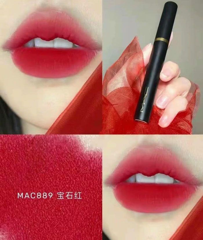 12 màu son MAC Powder Kiss Velvet Blur Slim Stick Lipstick mới nhất-9