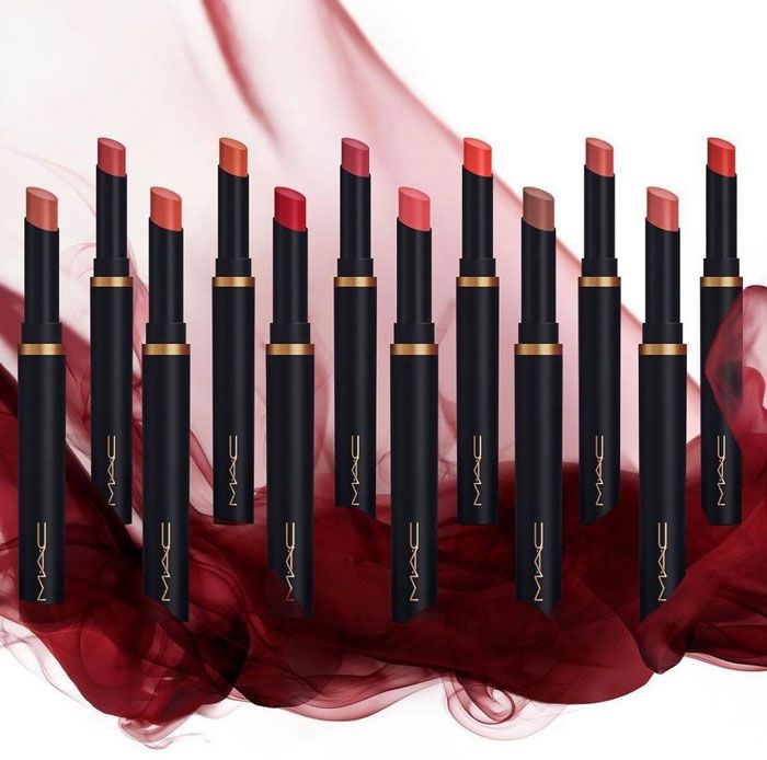 12 màu son MAC Powder Kiss Velvet Blur Slim Stick Lipstick mới nhất-1