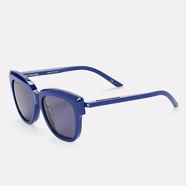 Kính Mát Balenciaga Sunglasses BB0160S 002 Màu Xanh Dương