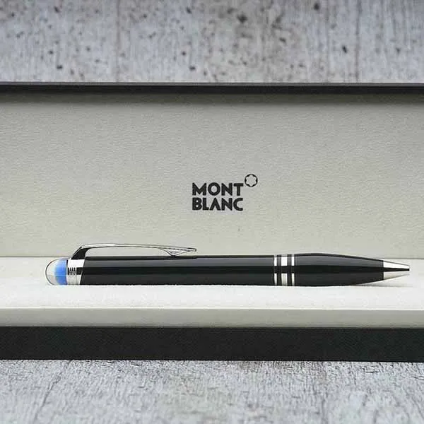 Bút Bi Montblanc Starwalker Precious Resin Ballpoint Pen MB118848 Màu Đen