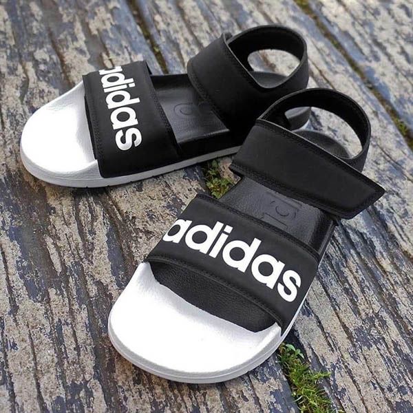 Dép Sandal Adidas Adilette White/Black F35416 Màu Đen Trắng Size 43 - 7