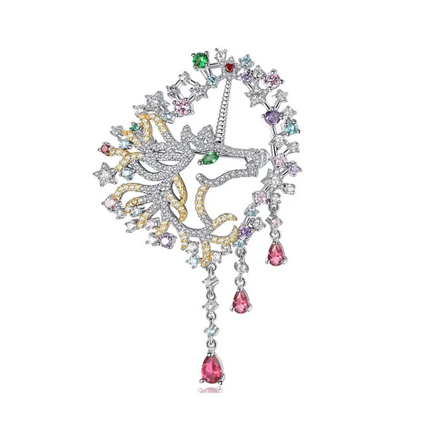 Cài Áo Meri Kì Lân Sắc Màu May Mắn BR182