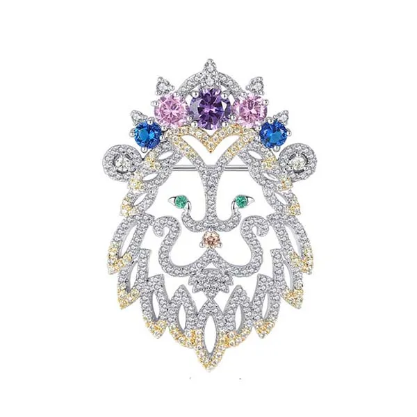 Cài Áo Meri Lion Mạnh Mẽ, Kiêu Sa BR183