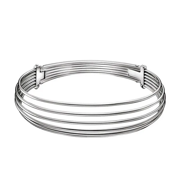 Vòng Đeo Tay Calvin Klein CK Fly Closed Bangle KJ32AB01010S Màu Bạc