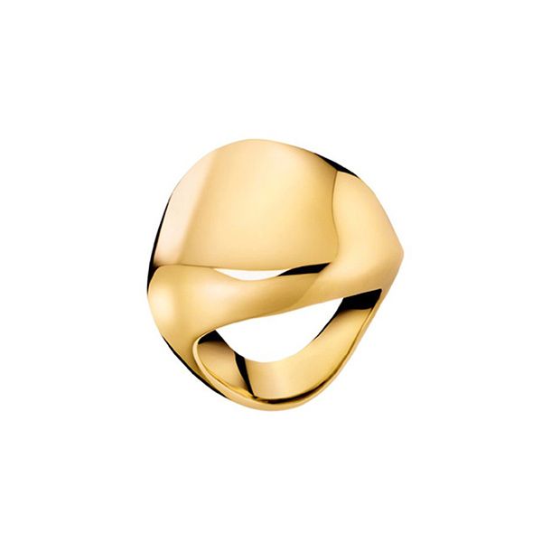 Nhẫn Calvin Klein CK Sensual Ring KJ85AR020107 Màu Vàng Gold - 2