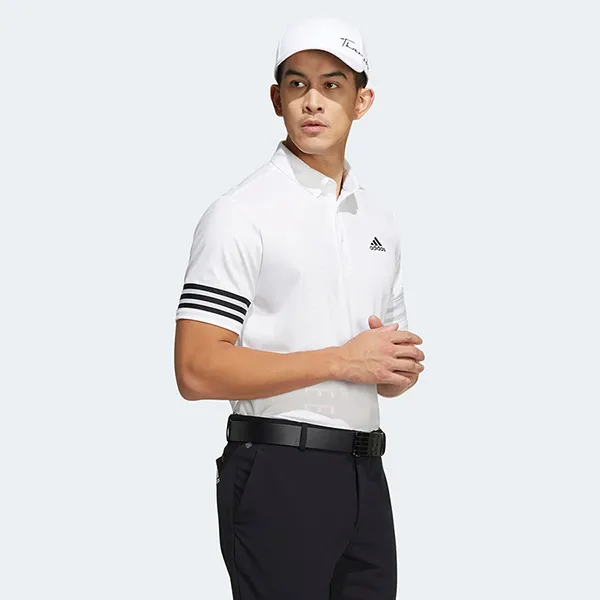Áo Polo Adidas Golf Aeroready Debossed Polo Shirt White HA3115 Màu Trắng Size 2XL
