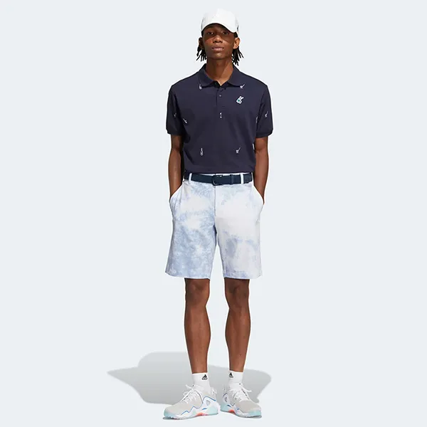 Áo Polo Adidas Golf Aeroready Play Green Graphic HA0186 Màu Xanh Navy - Thời trang - Vua Hàng Hiệu