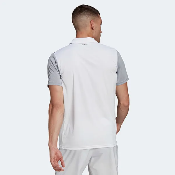 Áo Polo Adidas Club Tennis Polo Shirt HB9065 Màu Trắng Xám