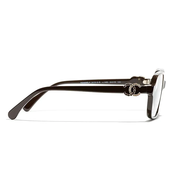 Kính Mắt Cận Chanel Sunglasses CH3419QB 1448 Màu Nâu