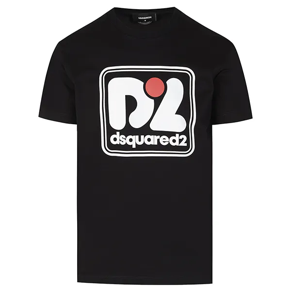 Áo Phông Dsquared2 Logo T-Shirt S71GD1229 S23009 900 Màu Đen - Thời trang - Vua Hàng Hiệu