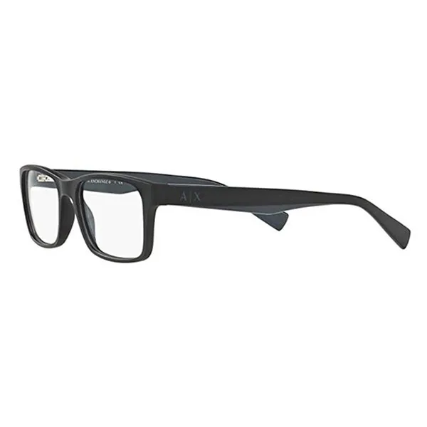 Kính Mặt Cận Armani Exchange Demo Lens Rectangular Men's Eyeglasses 0AX3038F_819956.C-0821 Màu Đen