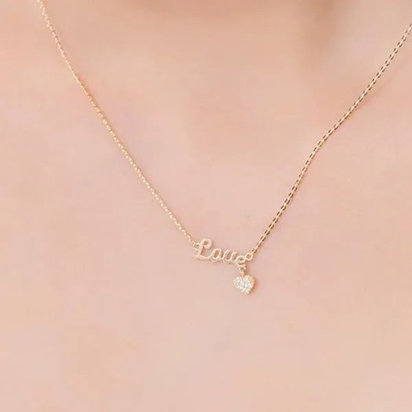 Dây Chuyền Huy Thanh Jewelry DCMAMD 521 - 14K - Đá Cubic Zirconia Màu Vàng Gold - Trang sức - Vua Hàng Hiệu