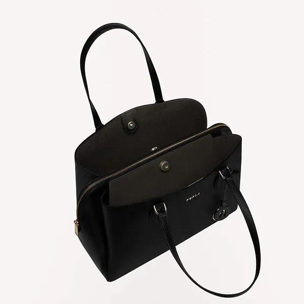 Túi Xách Furla Tote M Minerva Màu Đen - Túi xách - Vua Hàng Hiệu
