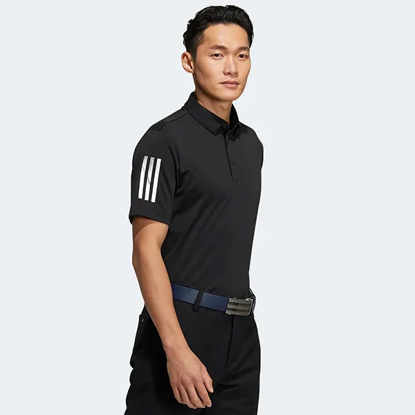 Áo Polo Adidas Golf Novelty Stripe HA9158 Màu Xám Đậm - Thời trang - Vua Hàng Hiệu
