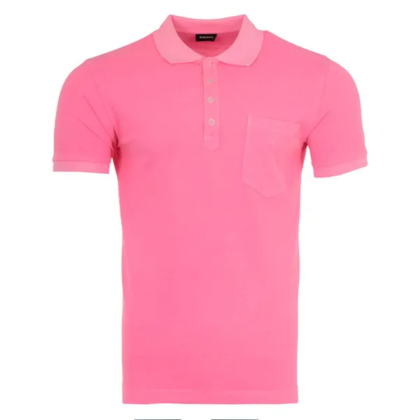 Áo Polo Diesel T-Kal Acid Wash Polo Shirt - Pink Màu Hồng Size S
