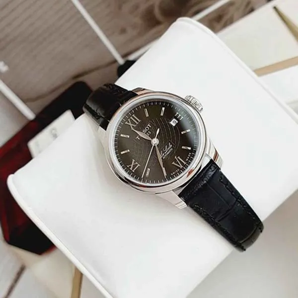 Đồng Hồ Nữ Tissot Le Locle Automatic Black Dial T41.1.123.57 Màu Đen Bạc - Đồng hồ - Vua Hàng Hiệu