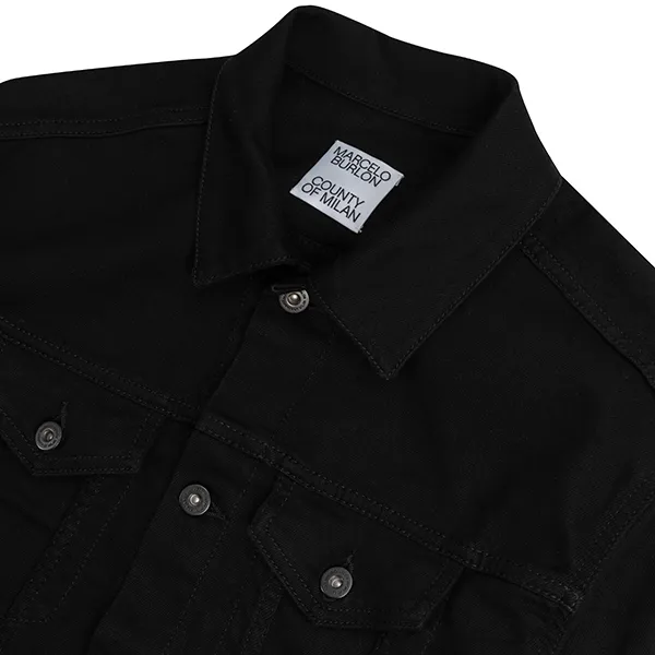 Áo Khoác Marcelo Burlon County of Milan CMYE001C99DEN002 1001 Màu Đen