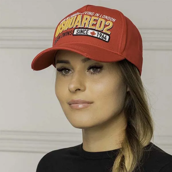 Mũ Dsquared2 Baseball Cap BCM0199 08C00001 4065 Red Màu Đỏ