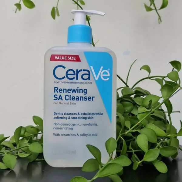 Sữa Rửa Mặt Tẩy Tế Bào Chết Cerave Renewing SA Cleanser 473ml