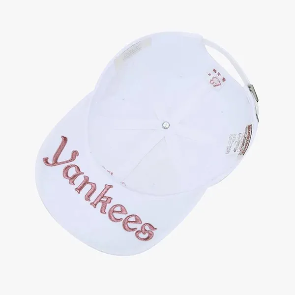 Mũ MLB Diamond Adjustable New York Yankees White 32CP85111-50I Màu Trắng - Mũ nón - Vua Hàng Hiệu