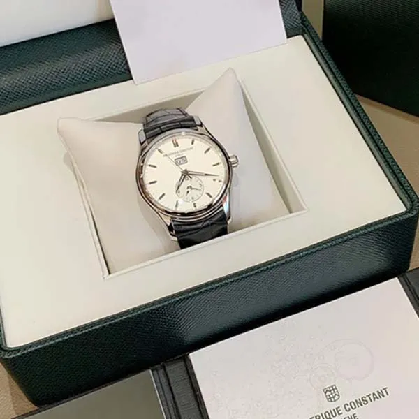 Đồng Hồ Nam Frederique Constant Clear Vision FC-325S6B6 43mm Màu Trắng Bạc