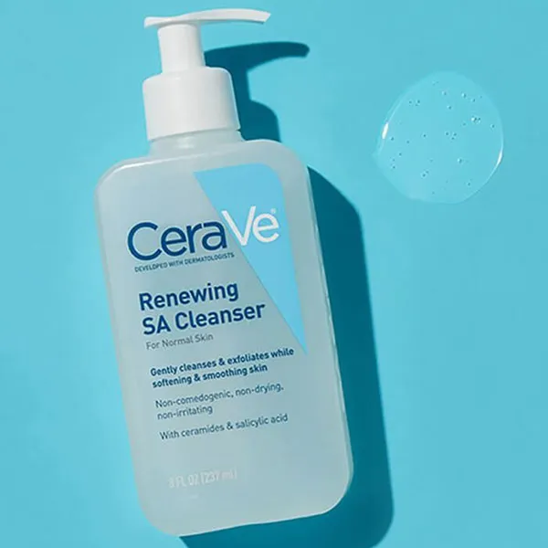 Sữa Rửa Mặt Tẩy Tế Bào Chết Cerave Renewing SA Cleanser 473ml